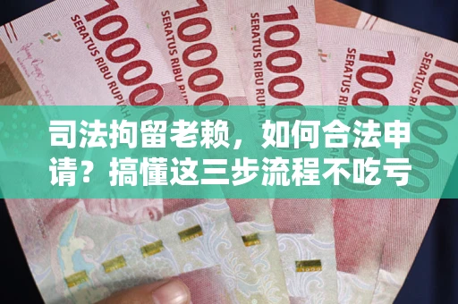 济南司法拘留老赖，如何合法申请？搞懂这三步流程不吃亏！