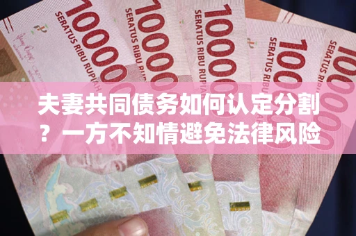 济南夫妻共同债务如何认定分割？一方不知情避免法律风险必看！